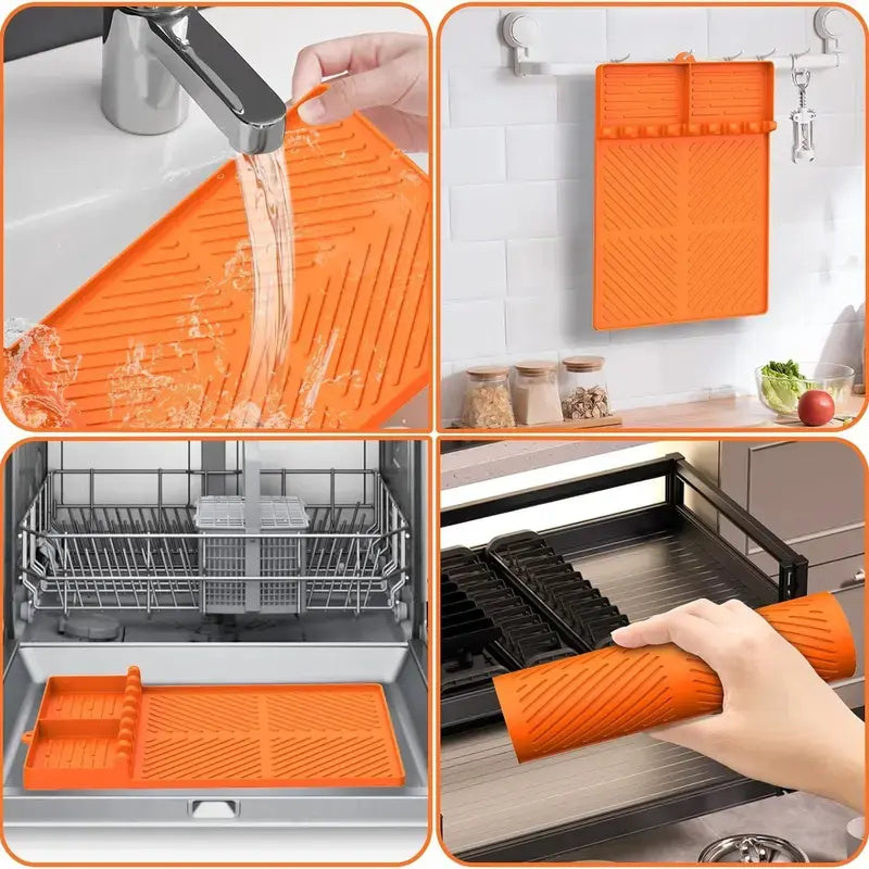 Elevate Your BBQ Game with the Blackstone Griddle Mat – Ultimate Heat-Resistant Silicone Organizer for Spatulas & Grill Tools, Perfect Gift for Dads and BBQ Enthusiasts!