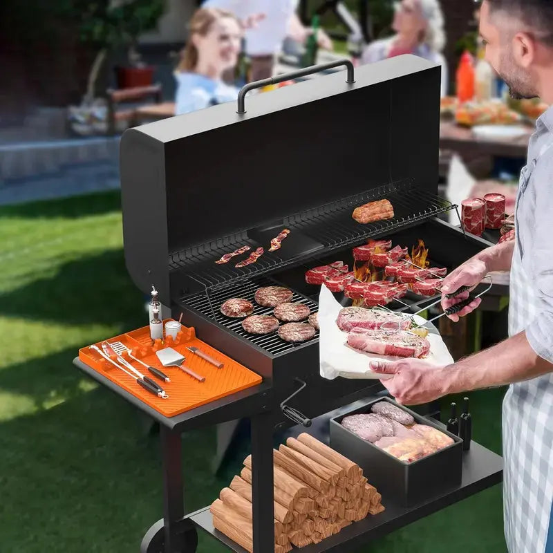 Elevate Your BBQ Game with the Blackstone Griddle Mat – Ultimate Heat-Resistant Silicone Organizer for Spatulas & Grill Tools, Perfect Gift for Dads and BBQ Enthusiasts!
